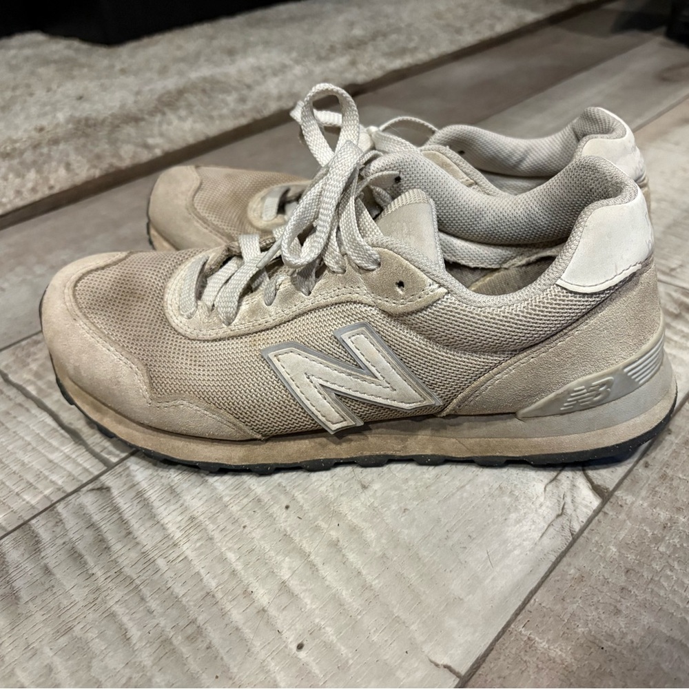 New Balance Light Tan Athletic Shoes
